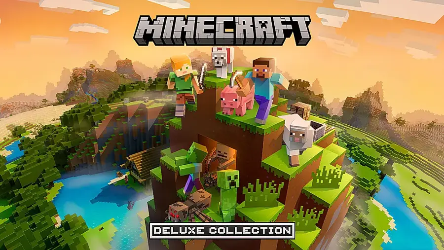 Minecraft Deluxe Collection bonus content preview