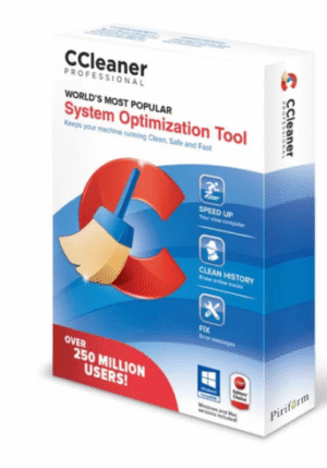 CCleaner Professional software activation key – digital delivery