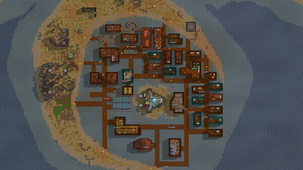 Exploration in new RimWorld Odyssey biomes including lava fields and ruined cities