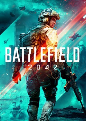 Battlefield 2042 Elite Edition Xbox One / Xbox Series X|S Battlefield 2042 Elite Edition Xbox One / Xbox Series X|S europe Battlefield 2042 game cover art featuring a soldier with a helmet and assault rifle, helicopters and jets in the background